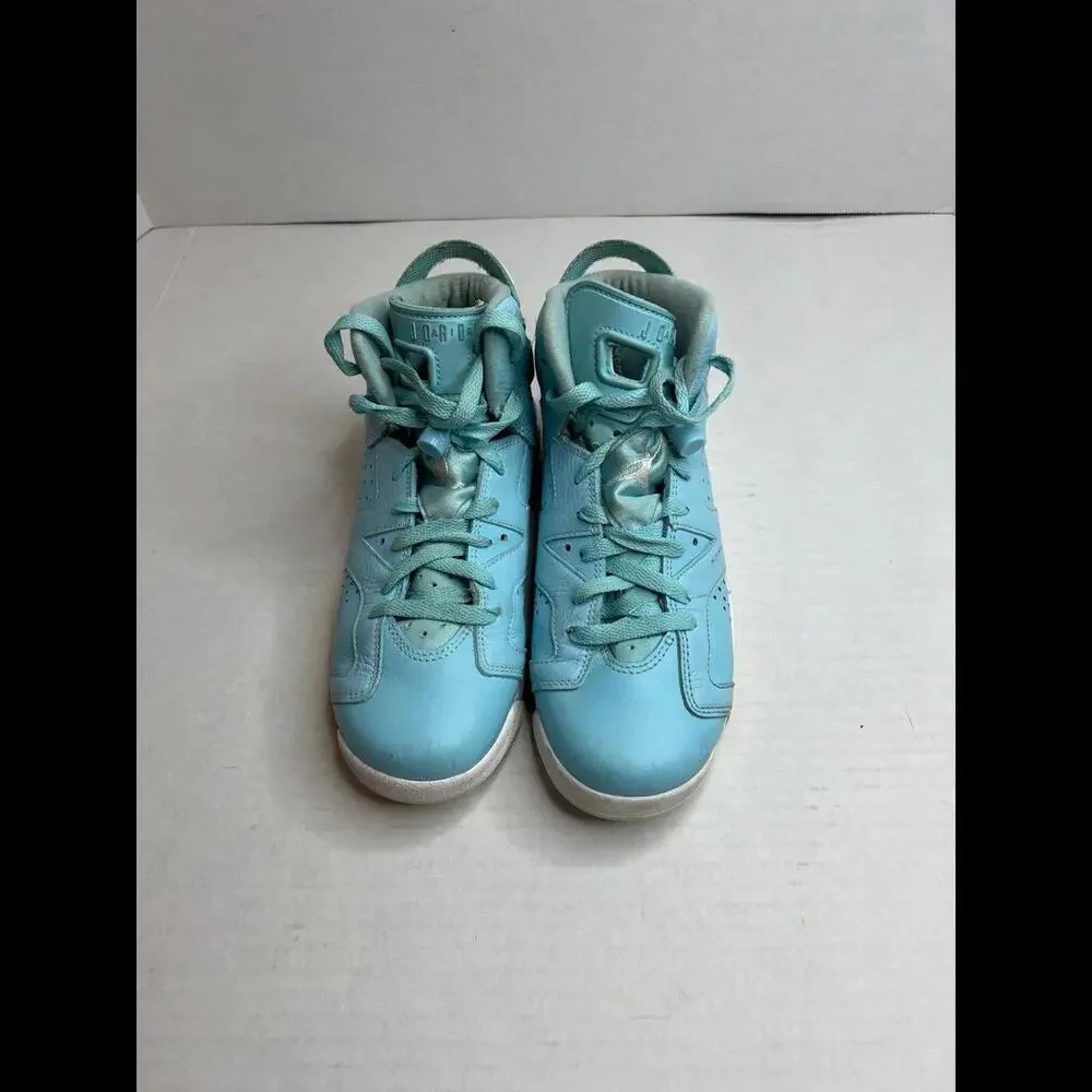 Nike Air Jordan Retro 6 Pantone GS Still Blue‎ - Size 6Y